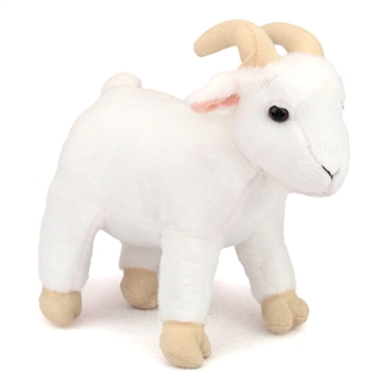 Standing White Stuffed Billy Goat by Fiesta