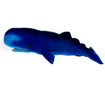 Big Stuffed Whale 31 Inch Plush Animal by Fiesta