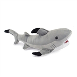 Stuffed Shark 16 Inch Plush Animal by Fiesta