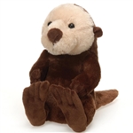 Plush Sea Otter 9 Inch Stuffed Animal by Fiesta