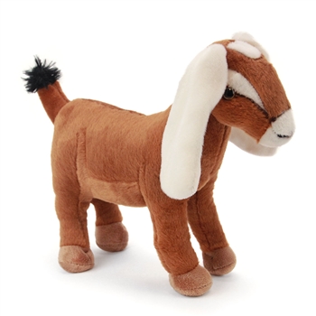 Realistic Nubian Goat Stuffed Animal by Fiesta