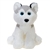 Sitting Husky Plush Animal by Fiesta