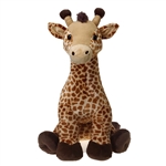 Jumbo Sitting Giraffe Plush Animal by Fiesta