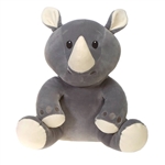 Rodolfo the Smooth Stuffed Rhino Huggy Huggables by Fiesta