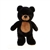 Plush Black Bear 11 Inch Stuffed Animal by Fiesta