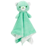 Huggy Huggables Baby Safe Plush Bear Blankie with Rattle by Fiesta
