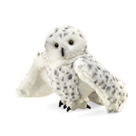 Full Body Snowy Owl Puppet by Folkmanis Puppets