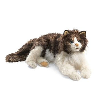 Full Body Ragdoll Cat Puppet by Folkmanis Puppets