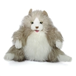 Full Body Fluffy Cat Puppet by Folkmanis Puppets