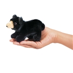 Black Bear Finger Puppet by Folkmanis Puppets