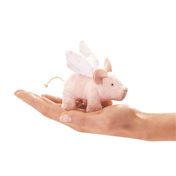 Pig with Wings Finger Puppet by Folkmanis Puppets