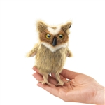 Great Horned Owl Finger Puppet by Folkmanis Puppets