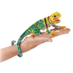 Mini Collared Lizard Finger Puppet by Folkmanis Puppets