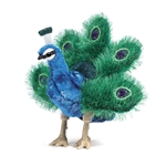 Full Body Small Peacock Puppet by Folkmanis Puppets