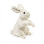 Full Body White Bunny Puppet by Folkmanis Puppets