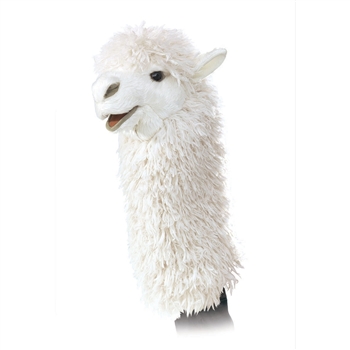 Alpaca Stage Puppet by Folkmanis Puppets