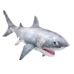 Full Body Great White Shark Puppet by Folkmanis Puppets