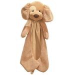 Spunky the Plush Tan Dog Huggybuddy Baby Blanket by Gund