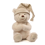 Goodnight Prayer Bear Animated Plush Toy by Gund