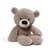 Fuzzy Gray Teddy Bear Stuffed Animal by Gund