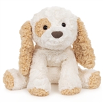 Cozys Plush White and Tan Puppy Stuffed Animal by Gund