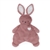 Oh So Snuggly Baby Safe Plush Bunny Lovey by Gund