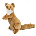 Handcrafted 12 Inch Lifelike Weasel Stuffed Animal by Hansa