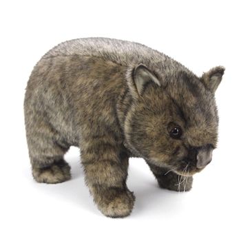 Handcrafted 15 Inch Lifelike Wombat Stuffed Animal by Hansa