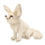 Lifelike Sitting Arctic Fox Stuffed Animal by Hansa