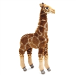 Handcrafted 20 Inch Lifelike Baby Giraffe Stuffed Animal by Hansa