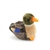 Handcrafted 4 Inch Lifelike Baby Mallard Duck Stuffed Animal by Hansa