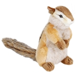 Lifelike Standing Chipmunk Stuffed Animal by Hansa