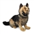 Handcrafted 16 Inch Lifelike Stuffed German Shepherd Puppy by Hansa