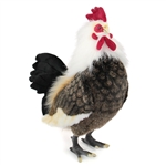 Handcrafted 17 Inch Lifelike Rooster Stuffed Animal by Hansa