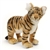 Handcrafted 12 Inch Standing Lifelike Stuffed Tiger Cub by Hansa