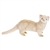 Lifelike Cream Ferret Stuffed Animal by Hansa