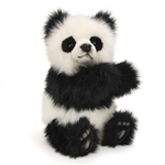 Lifelike Panda Bear Stuffed Animal by Hansa