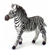Handcrafted 14 Inch Lifelike Zebra Stuffed Animal by Hansa