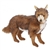 Lifelike Coyote Stuffed Animal by Hansa