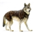 Handcrafted 40 Inch Life-size Ride-On Wolf Stuffed Animal by Hansa