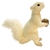 Handcrafted 7 Inch Lifelike White Squirrel Stuffed Animal by Hansa