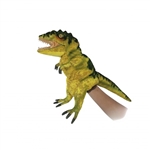 Handcrafted 19 Inch Lifelike Full Body Yellow T-Rex Puppet by Hansa
