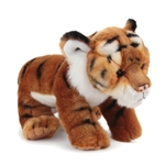 Lifelike Tiger Stuffed Animal by Demdaco