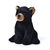 Small Sitting Stuffed Black Bear by Demdaco