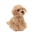 Small Sitting Stuffed Labradoodle by Demdaco