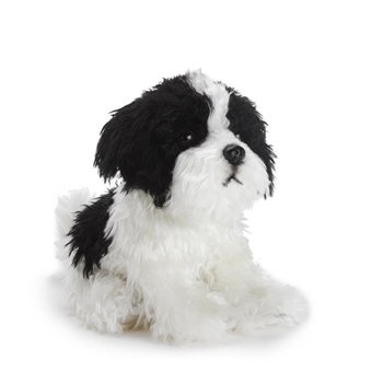 Lifelike Stuffed Havanese Puppy by Demdaco