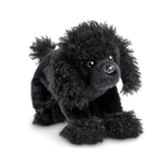 Animalcraft 13 Inch Stuffed Black Poodle Dog by Demdaco