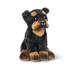 Animalcraft 6 Inch Plush Rottweiler Dog by Demdaco