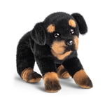 Animalcraft Lifelike 13 Inch Stuffed Rottweiler Dog by Demdaco