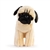 Animalcraft 9 Inch Stuffed Pug Dog by Demdaco